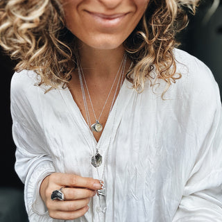 Pure Direction Crystal Quartz Pendant